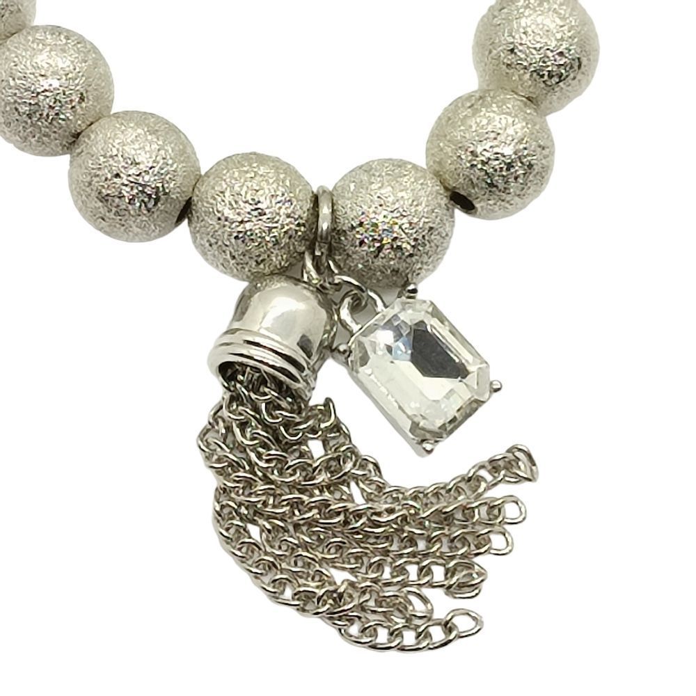 G By Gennaro Stretch Bracelet Silver 18$